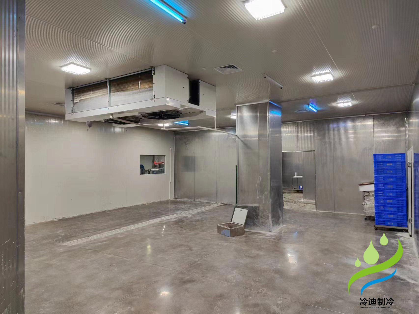 壹號食品蘇州車間冷庫工程安裝(圖3) 壹號食品蘇州車間冷庫工程安裝(圖3)